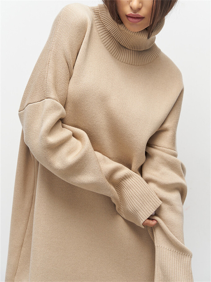 Womens-Turtleneck-Oversized-Knit-Dress-Khaki-6.jpg