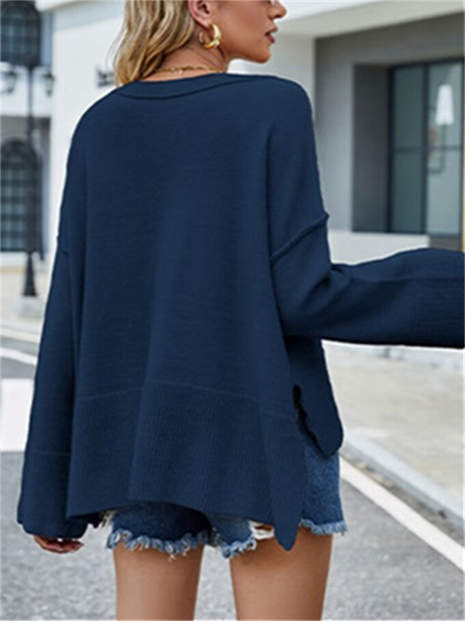 Womens-Crewneck-Long-Bell-Sleeve-Sweater-Darkblue-2.jpg