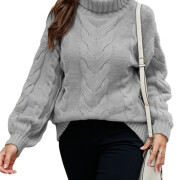 Womens-Turtleneck-Sweater-Grey-1