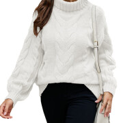 Womens-Turtleneck-Sweater-White-1