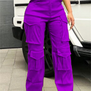 Womens-Cargo-Pants-High-Waisted-Wide-Leg-Pants-Purple-2