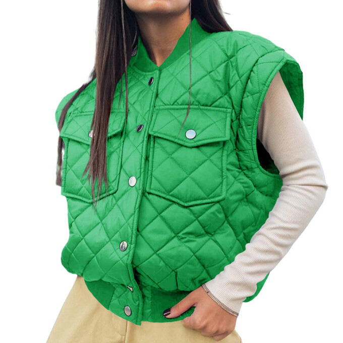 Womens-Oversized-Quilted-Vest-Sleeveless-Padded-Puffer-Jacket-Green-1.jpg