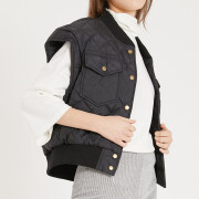 Womens-Oversized-Quilted-Vest-Sleeveless-Padded-Puffer-Jacket-Navyblue-2