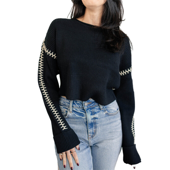 Womens-Winter-Crewneck-Long-Sleeve-Crop-Sweater-Black-1.jpg