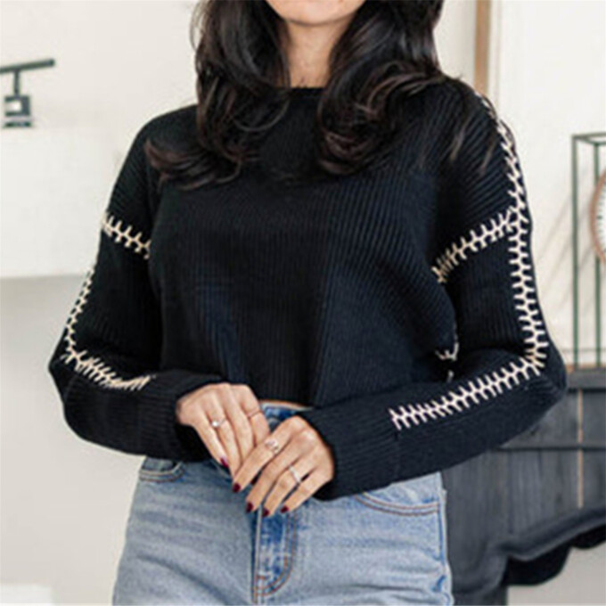 Womens-Winter-Crewneck-Long-Sleeve-Crop-Sweater-Black-4.jpg