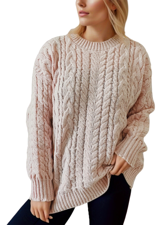 Womens-Winter-Cable-Knit-Sweater-Pink-1.jpg