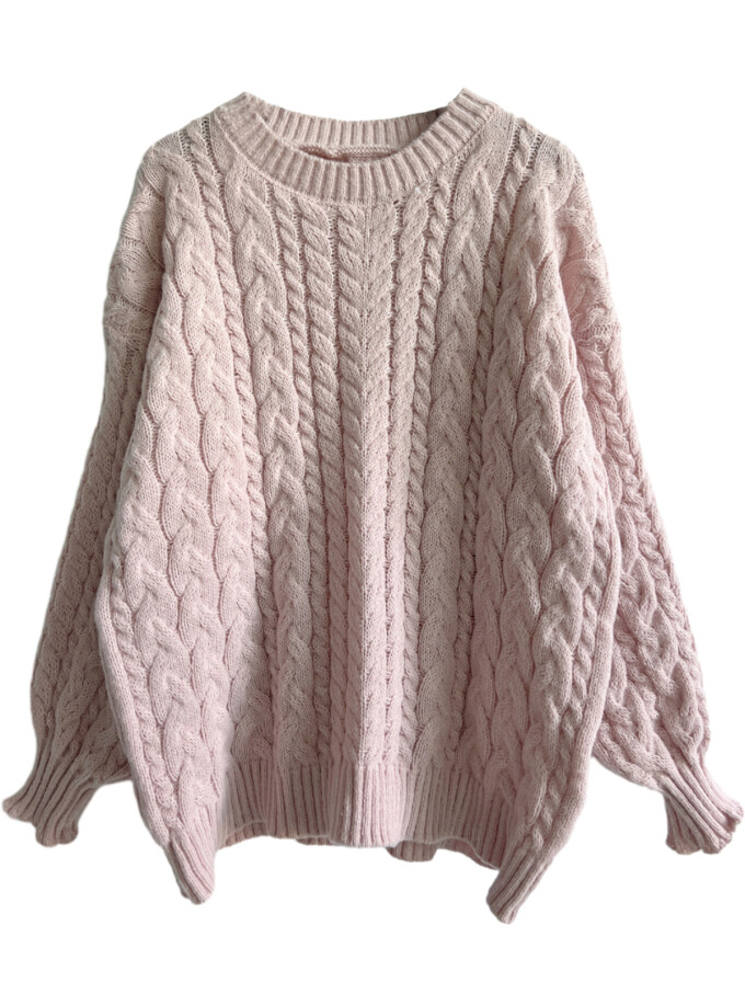 Womens-Winter-Cable-Knit-Sweater-Pink-4.jpg