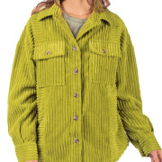 Womens-Corduroy-Jacket-Oversized-Long-Sleeve-Button-Down-Shirt-Jacket-Green-1