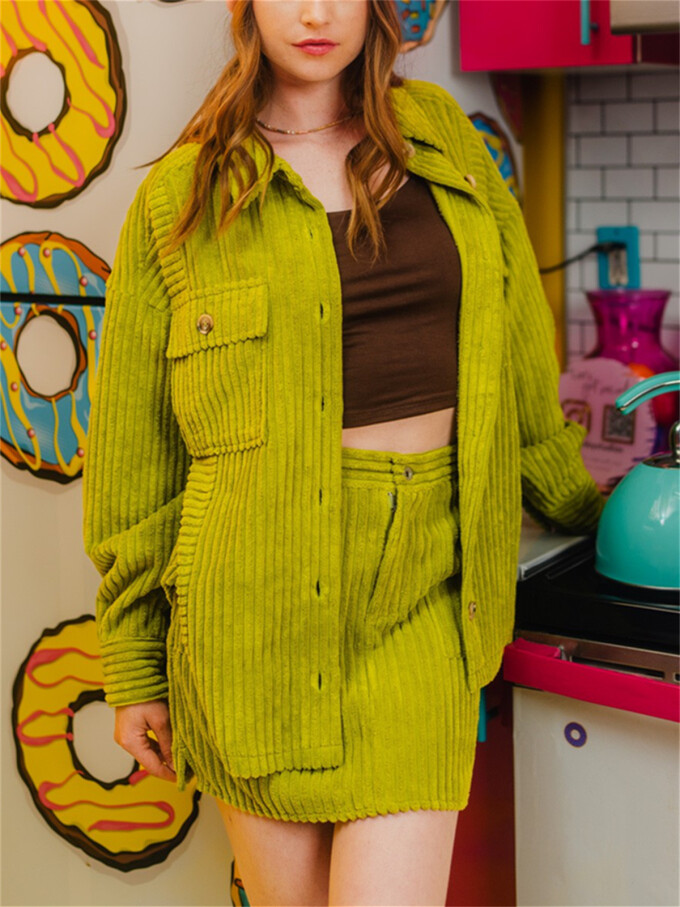 Womens-Corduroy-Jacket-Oversized-Long-Sleeve-Button-Down-Shirt-Jacket-Green-6.jpg