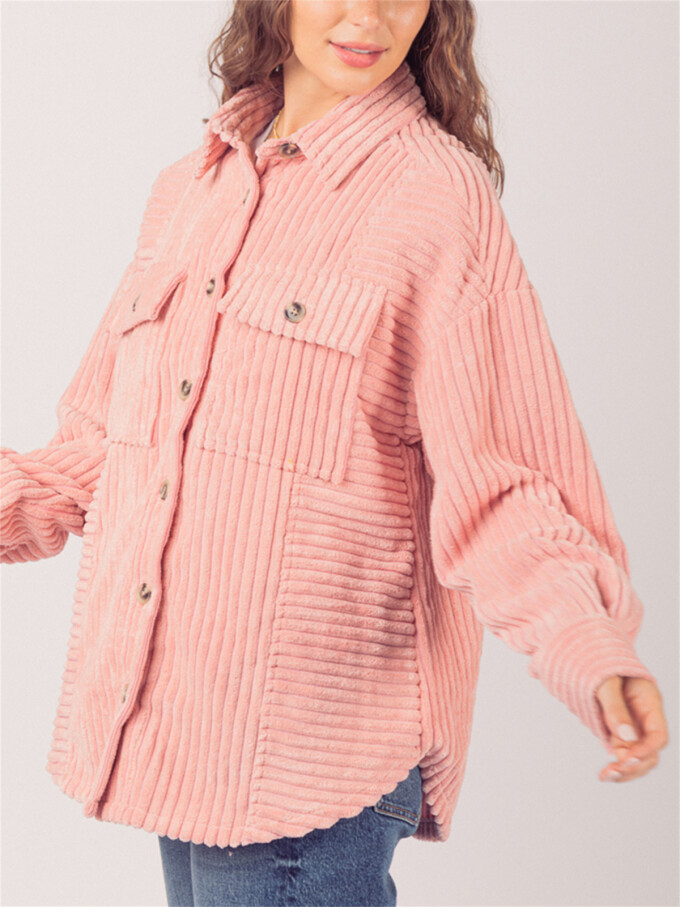 Womens-Corduroy-Jacket-Oversized-Long-Sleeve-Button-Down-Shirt-Jacket-Pink-3.jpg