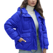 Womens-Puffer-Jackets-Long-Sleeve-Hooded-Padded-Coat-Blue-1