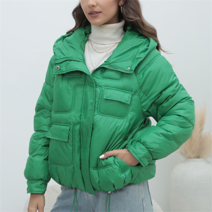 Womens-Puffer-Jackets-Long-Sleeve-Hooded-Padded-Coat-Green-3.jpg