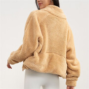 Womens-Sherpa-Jackets-Yellow-2