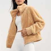 Womens-Sherpa-Jackets-Yellow-3