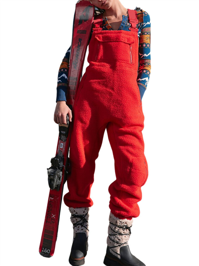 Womens-Fleece-Overalls-One-Piece-Bib-Fuzzy-Sherpa-Jumpsuit-Red-1.jpg