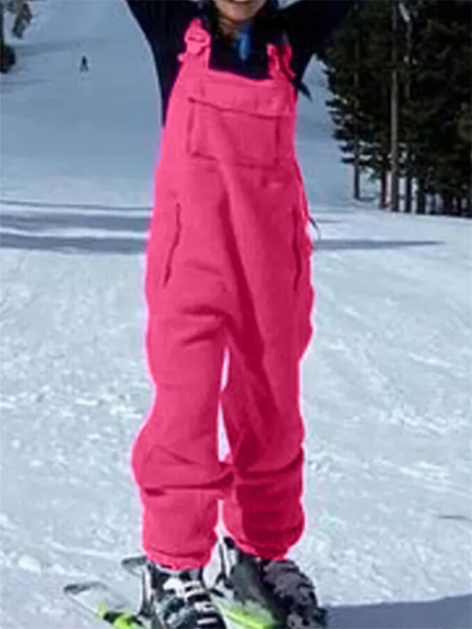 Womens-Fleece-Overalls-One-Piece-Bib-Fuzzy-Sherpa-Jumpsuit-Rosered-5.jpg