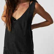 Womens-Denim-Jumpsuit-Casual-V-Neck-Sleeveless-Jean-Romper-Black-3