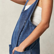 Womens-Denim-Jumpsuit-Casual-V-Neck-Sleeveless-Jean-Romper-Blue-2