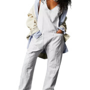 Womens-Denim-Jumpsuit-Casual-V-Neck-Sleeveless-Jean-Romper-White-1