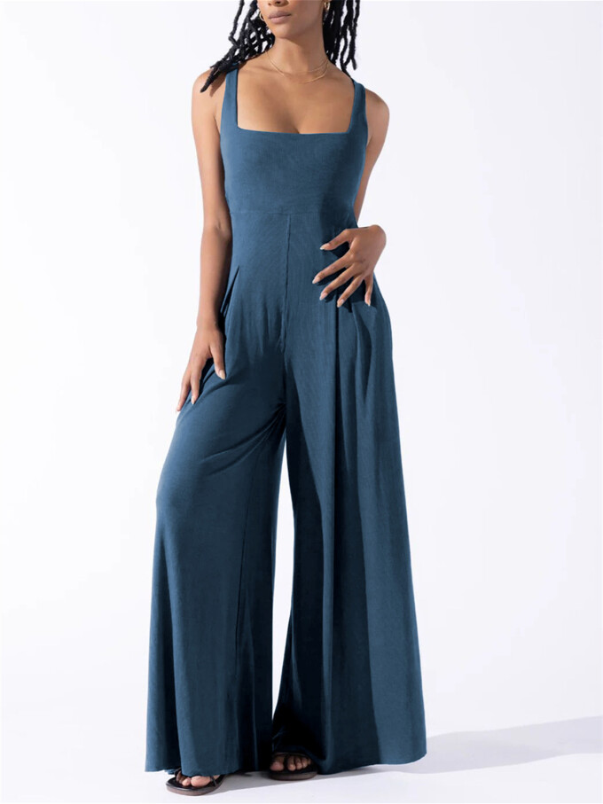 Womens-Square-Neck-Jumpsuit-Sleeveless-Long-Wide-Leg-Pant-Romper-Blue-3.jpg