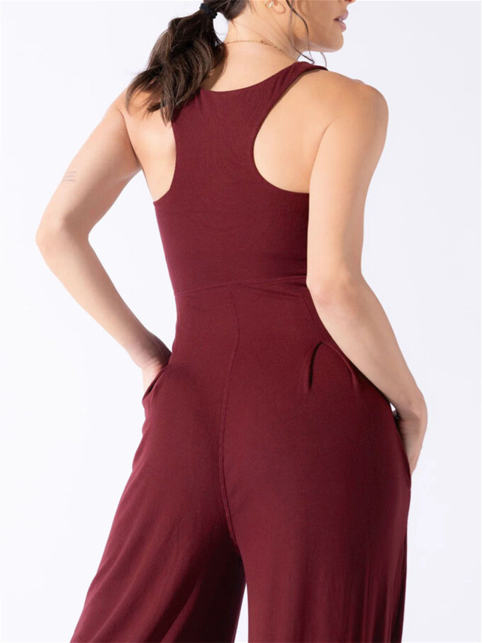 Womens-Square-Neck-Jumpsuit-Sleeveless-Long-Wide-Leg-Pant-Romper-Winered-5.jpg