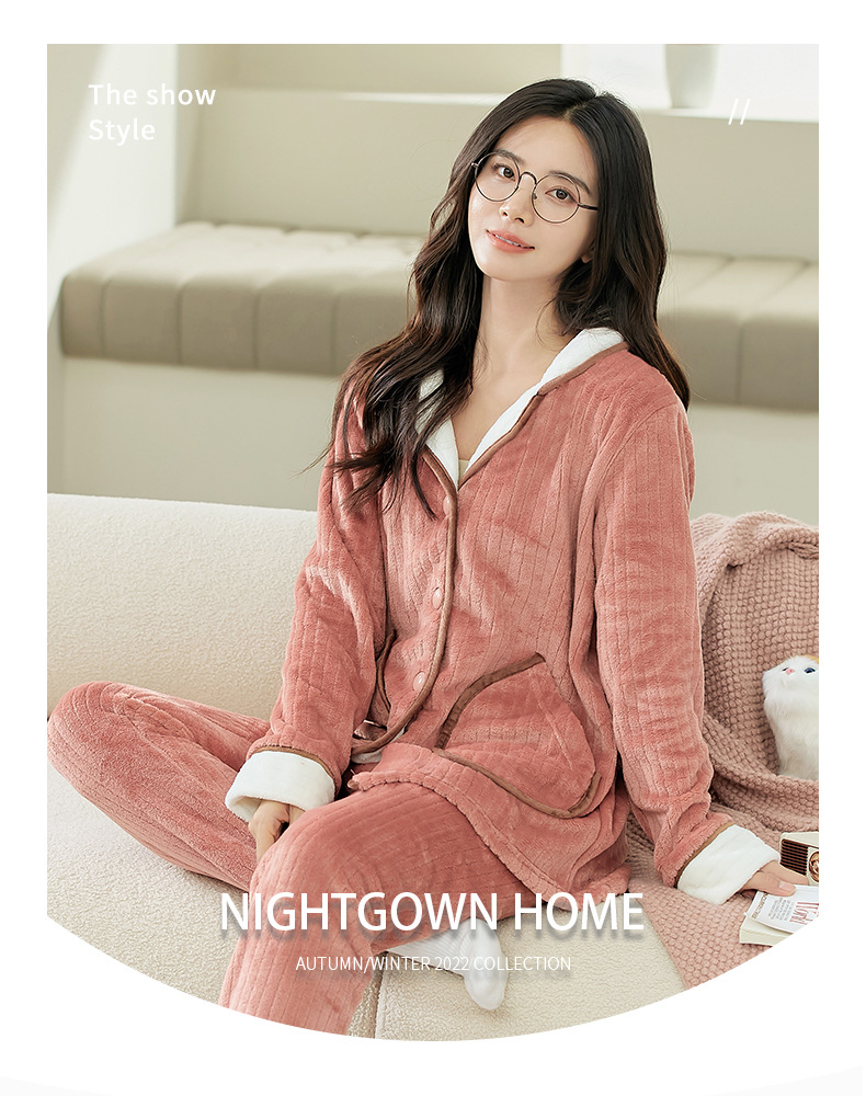 Women Satin Silk Look Sleepwear Pyjamas Long Sleeve Nightwear Set