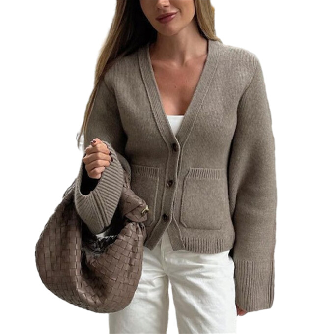 Womens-Deep-V-Neck-Cardigan-Sweaters-Coffee-1.jpg