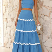 Womens-2-Piece-Skirts-Outfits-Sleeveless-Cropped-Tank-Top-and-High-Waist-Flowy-Long-Skirts-Sets-Blue-4