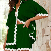 Womens-Summer-2-Piece-Outfits-Darkgreen-6