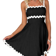 Womens-Summer-Dress-Sleeveless-Square-Neck-Casual-Flowy-Dress-Black-1