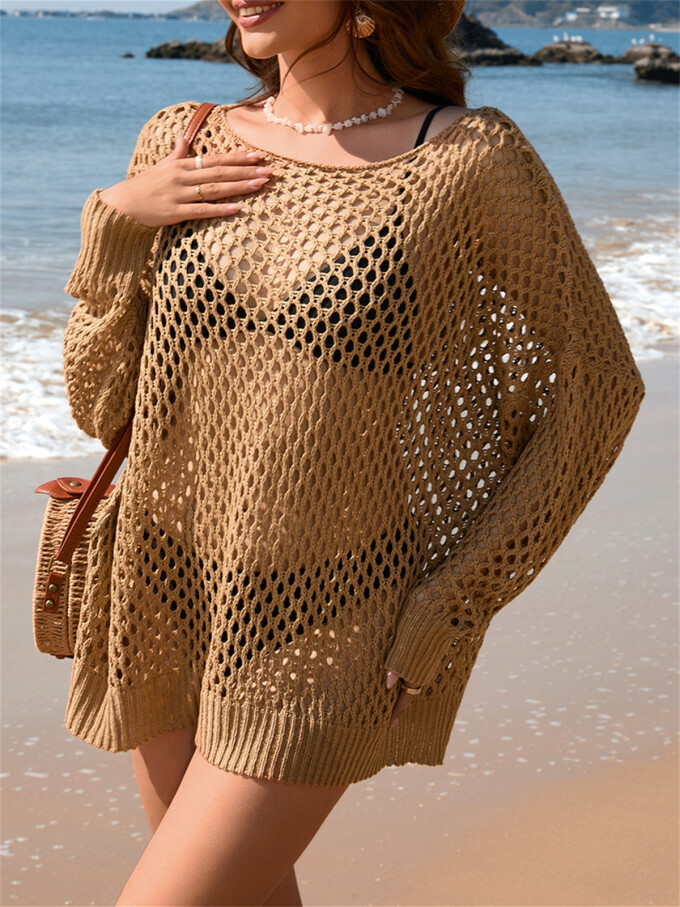 Womens-Summer-Crochet-Beach-Top-Long-Sleeve-Hollow-Out-Swim-Cover-Up-Camel-4.jpg