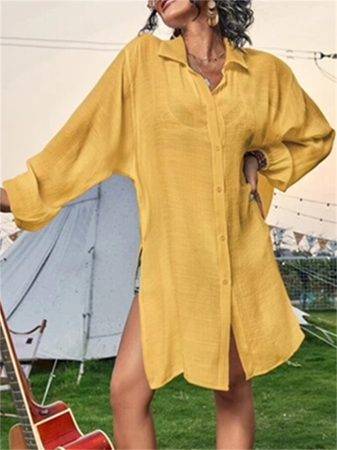 long-sleeve-beach-blouse-Yellow-4.jpg