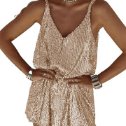 Womens-Glitter-Sequin-Dress-Champagne-1