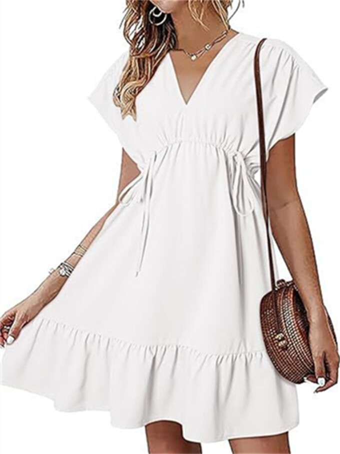 Womens-Summer-Dress-V-Neck-Short-Sleeve-Mini-Babydoll-Dress-White-1.jpg