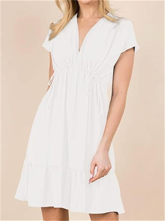 Womens-Summer-Dress-V-Neck-Short-Sleeve-Mini-Babydoll-Dress-White-2.jpg