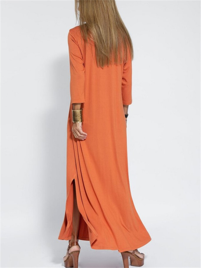 long-sleeve-boho-dress-Orange-2.jpg