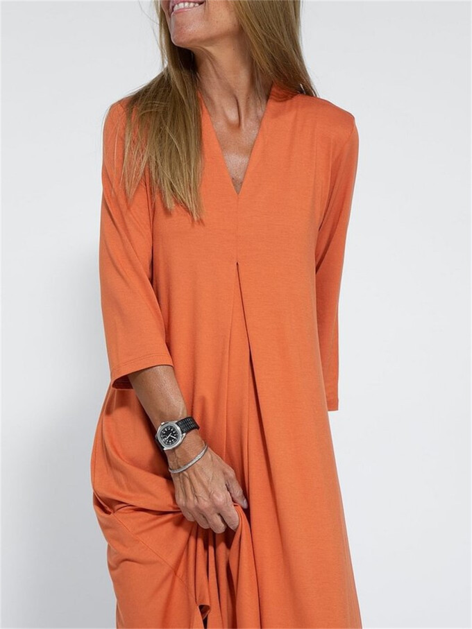 long-sleeve-boho-dress-Orange-3.jpg