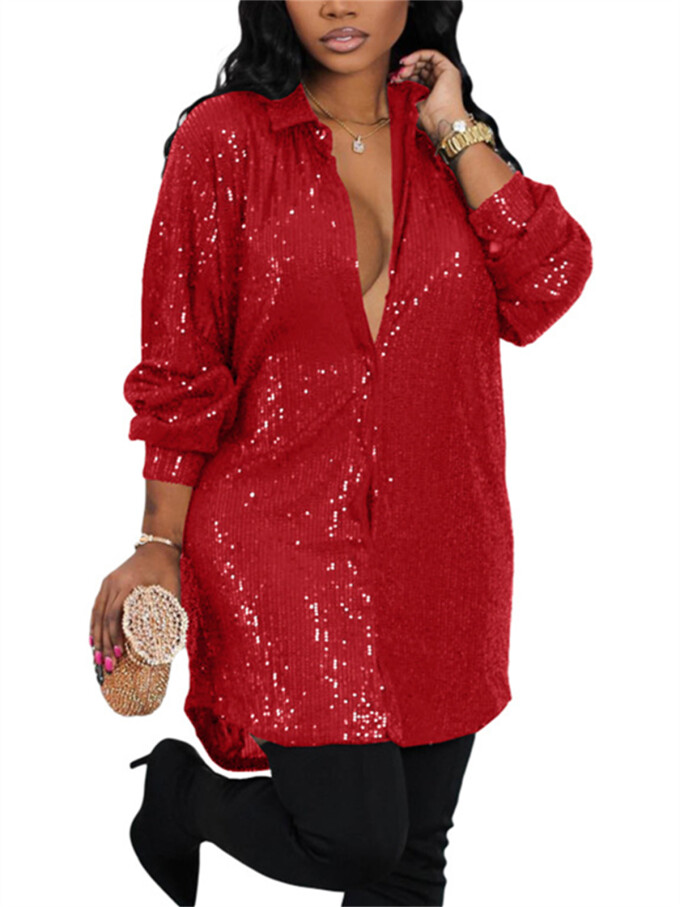 Womens-Sequin-Dress-Sparkly-Long-Sleeve-Shirt-Dress-Red-1.jpg