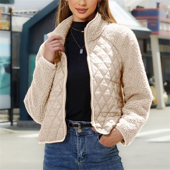 Womens-Fuzzy-Fleece-Jacket-Cropped-Sherpa-Coat-Long-Sleeve-Zipper-Lightweight-Quilted-Outwear-Apricot-3.jpg