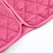 Womens-Fuzzy-Fleece-Jacket-Cropped-Sherpa-Coat-Long-Sleeve-Zipper-Lightweight-Quilted-Outwear-Rosered-7