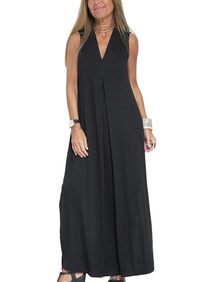 Womens-Summer-Boho-Sleeveless-V-Neck-Maxi-Dress-Black-1.jpg