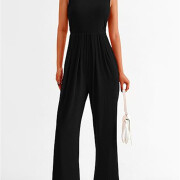 Womens-Summer-Sleeveless-Jumpsuit-Black-3