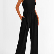 Womens-Summer-Sleeveless-Jumpsuit-Black-4