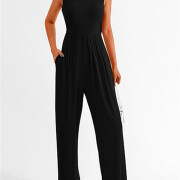 Womens-Summer-Sleeveless-Jumpsuit-Black-5