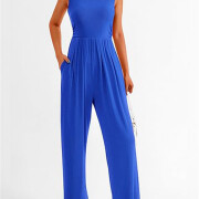 Womens-Summer-Sleeveless-Jumpsuit-Blue-3