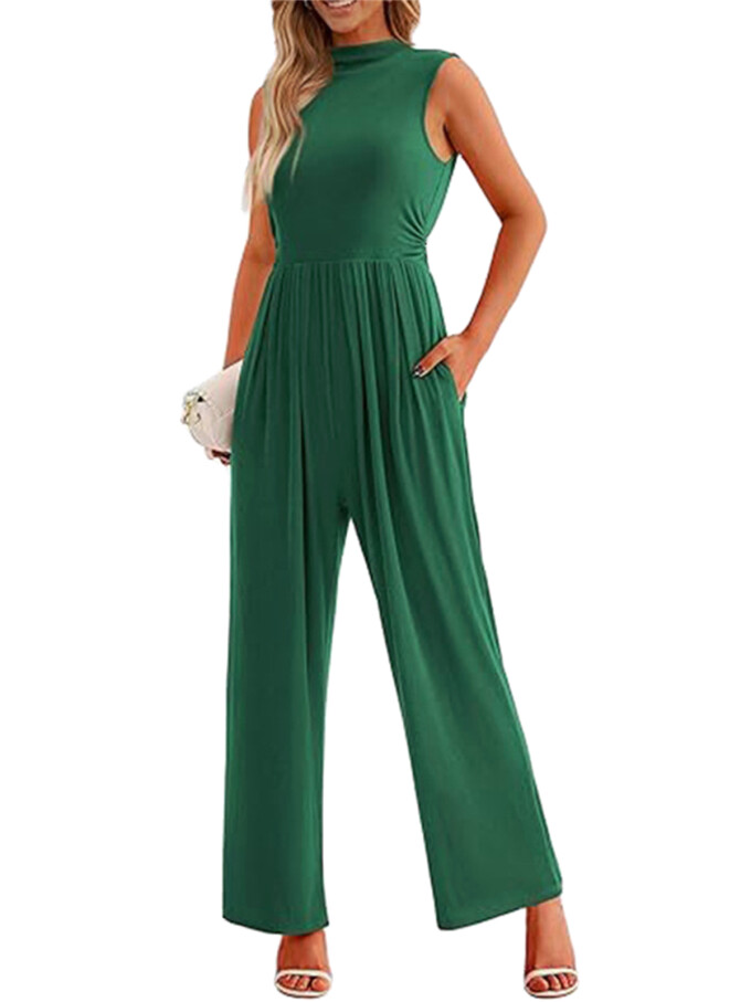 Womens-Summer-Sleeveless-Jumpsuit-Green-1.jpg