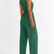 Womens-Summer-Sleeveless-Jumpsuit-Green-2