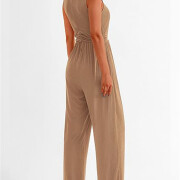 Womens-Summer-Sleeveless-Jumpsuit-Khaki-2