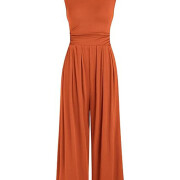 Womens-Summer-Sleeveless-Jumpsuit-Orange-6