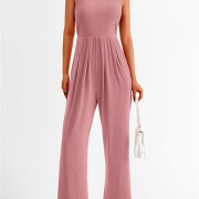 Womens-Summer-Sleeveless-Jumpsuit-Pink-3